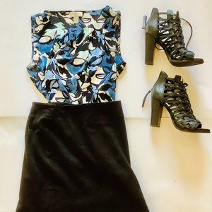 Ann Taylor Loft Blouse, Size Small. Ann Taylor LOFT Skirt Size S